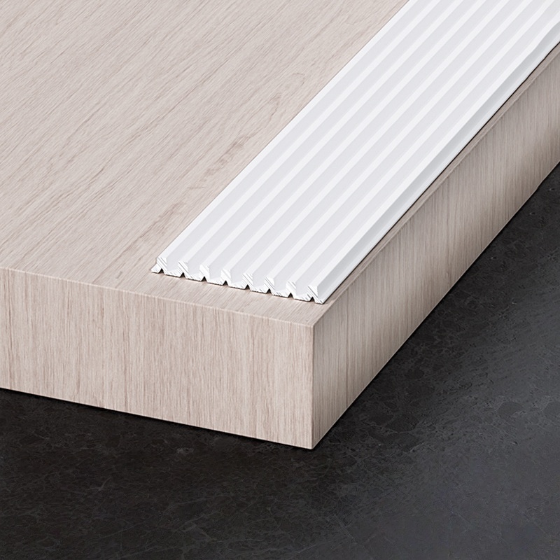 Aluminum Flat Anti-Slip Strips for Stairs & Ramps – Durable, Non-Slip, Weather-Resistant