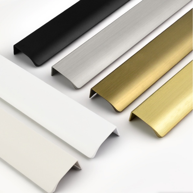 Aluminum Alloy Edge-Sealing Strip Handle | Seamless Cabinet Edge Protection & Hidden Grip, Modern Minimalist Decor Essential