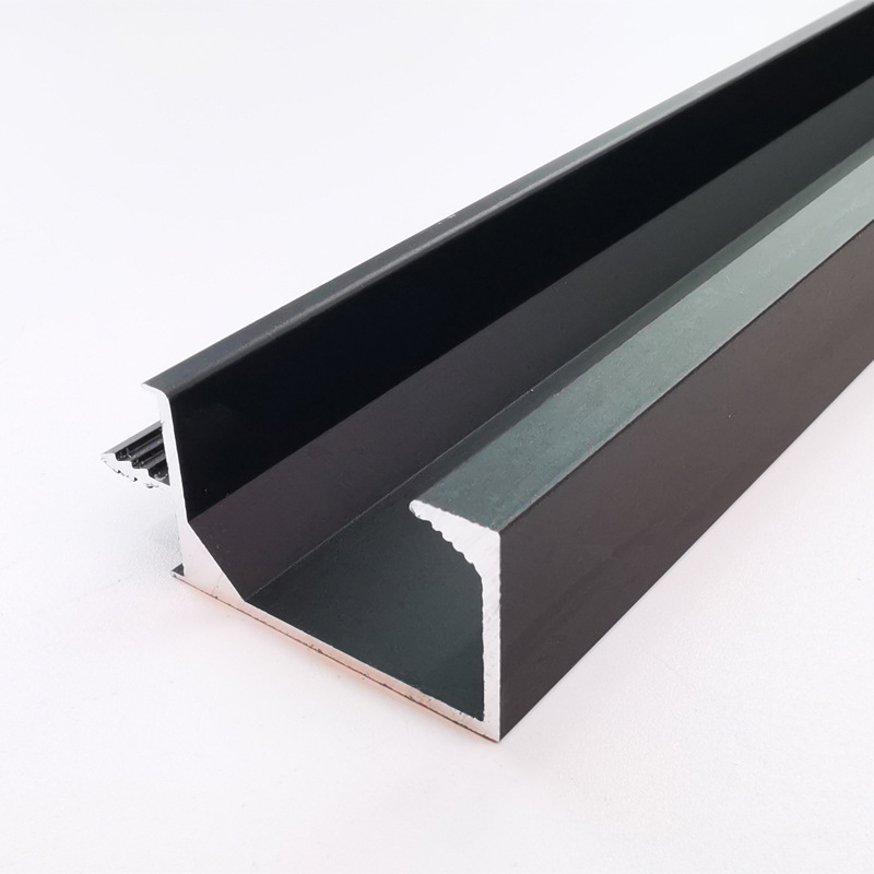 Aluminum G-Shaped Cabinet Finger Handles - Modern Embedded Drawer Handles for Kitchen & Wardrobe