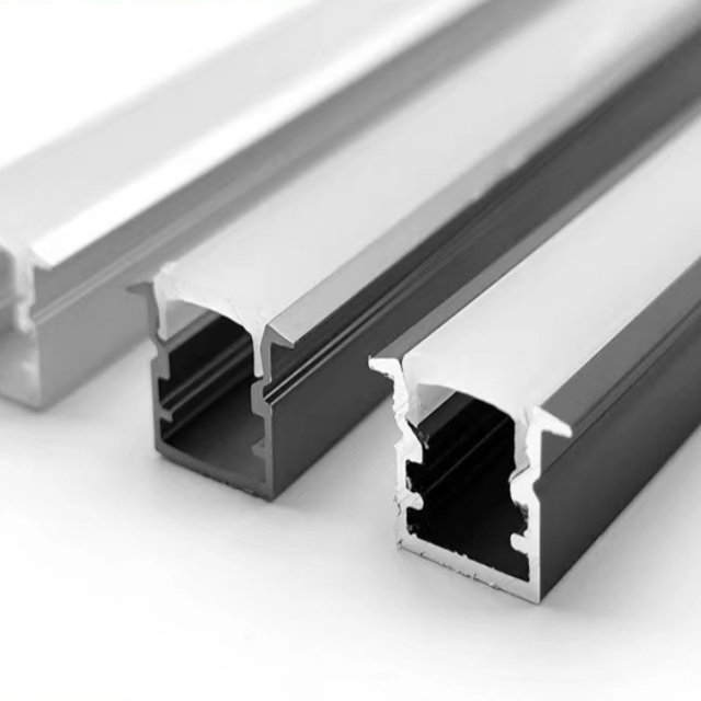 Aluminum Recessed U-Shaped LED Channel: Hidden Linear Light Housing for Strip Lights–Seamless Splicing