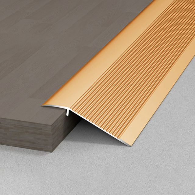 Aluminum Alloy Height Transition Strip | Floor Gap Cover & Edge Protector, Multi-Color for Tile/Wood Flooring