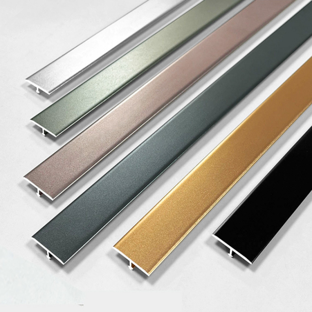 Multi-Color Aluminum Alloy Decorative Trim - Metallic Finish Edge Banding: The Top Choice for Home Renovation Gap Covering & Style Enhancement