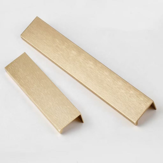 Aluminum Edge-Sealed Invisible Minimalist Pull Handles: Flush-Mount Cabinet Door Handles – Multi-Color Sleek Handles for Wardrobes & Kitchen Cabinets