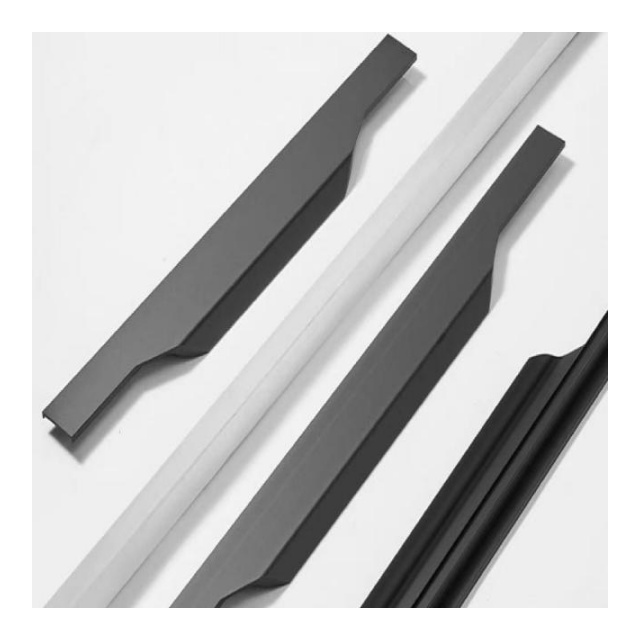  Aluminum Furniture Thumb Handle for Kitchen Cabinet and Wardrobe