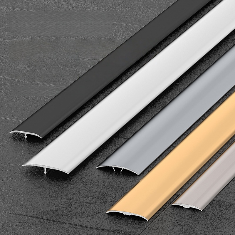 Aluminum Alloy Transition Strip: 6063-T5 Aviation-Grade Floor Edge Trim for Seamless & Durable Surface Transitions