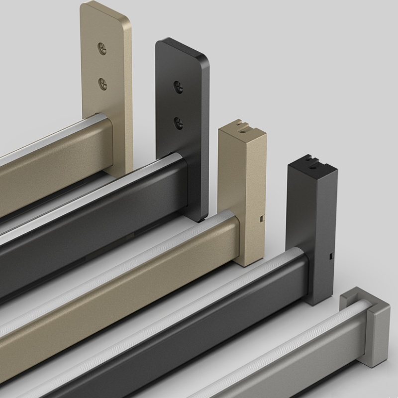 Customizable Aluminum Cloth Hanging Rod for Wardrobe & Cabinet Systems | OEM/ODM Supported