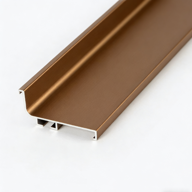 Factory-Direct Aluminum Undercabinet Recessed Handle | Brushed Gold/Matte Black/Matte Silver, Invisible Design for Minimalist Cabinets