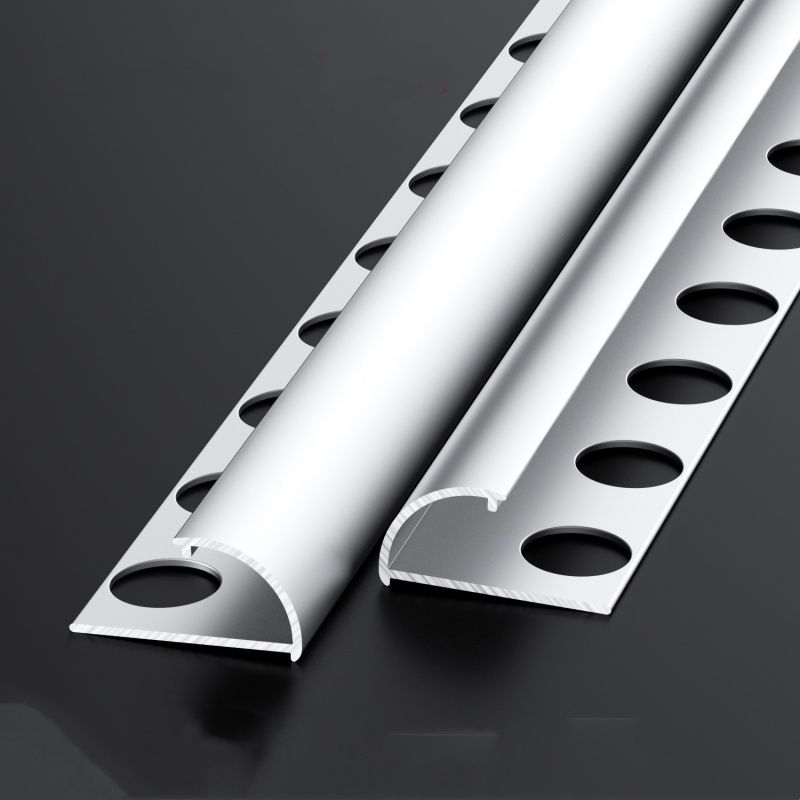 6063-T5 Aluminum Tile Corner Trim, Waterproof Anti-Corrosion Edge Guard for Wall & Floor