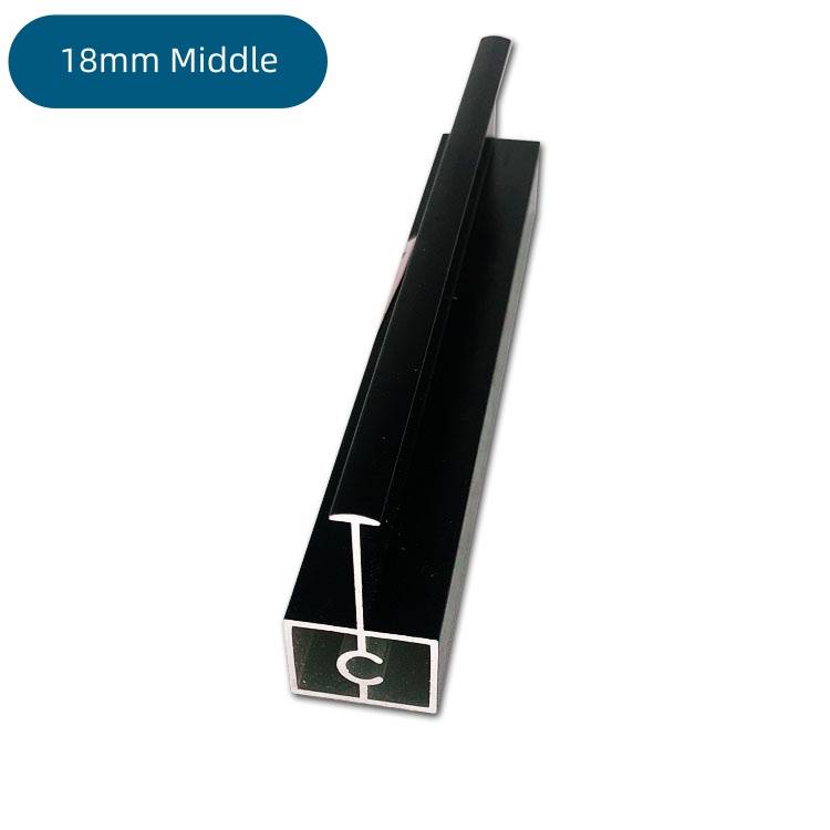 18mm Series Sliding Door Aluminum Frame: Durable Tracks for Wardrobe Closets