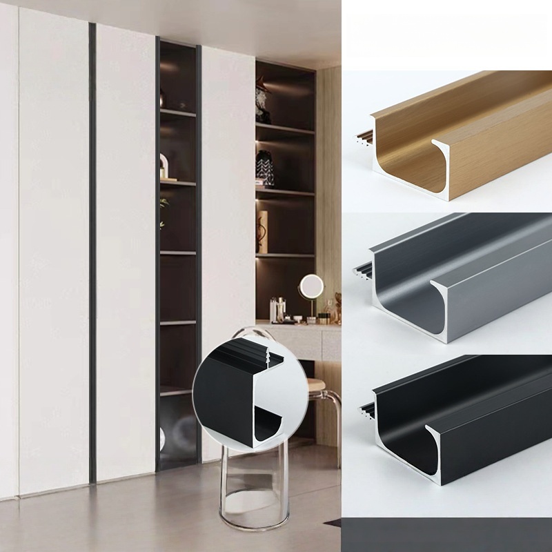 Slot-In Grip Handle - Seamless No-Screw Design