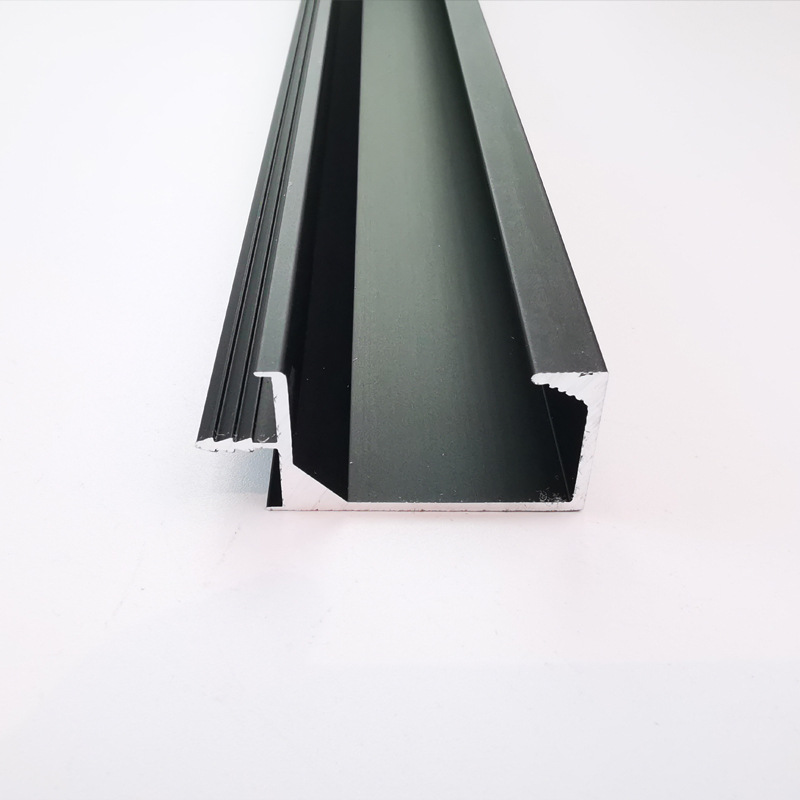 Aluminum G-Shaped Cabinet Finger Handles - Modern Embedded Drawer Handles for Kitchen & Wardrobe