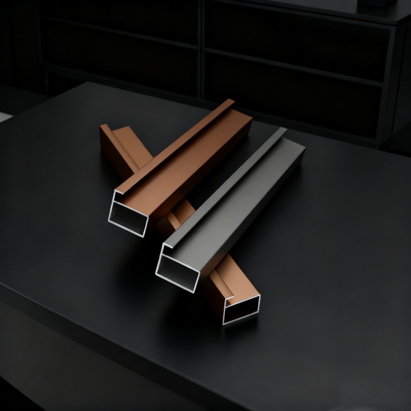 20mm Minimalist Frame Aluminum Alloy Profiles for Glass Cabinets: Rust-Proof Lightweight & Multi-Scene Fit