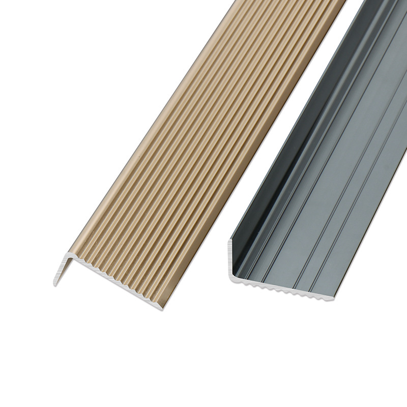 Aluminum Alloy Stair Nosing Anti-Slip Strip - Anti-Corrosion, Non-Slip, Durable for Home & Commercial Use