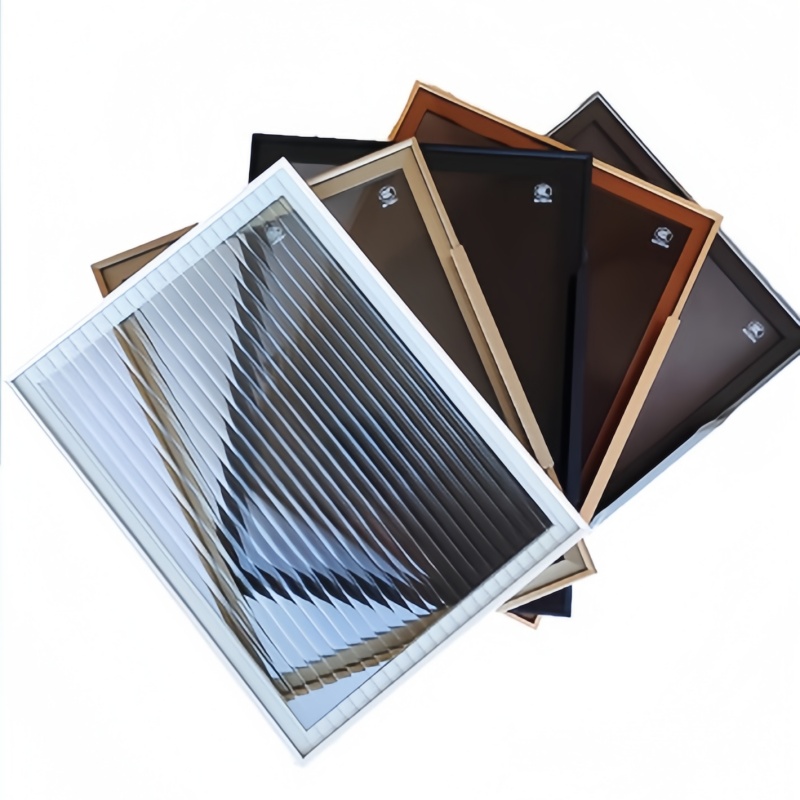 Aluminum Alloy Wardrobe Glass Door with Pin Hinge - Customizable, Rust-Proof & Sleek Design