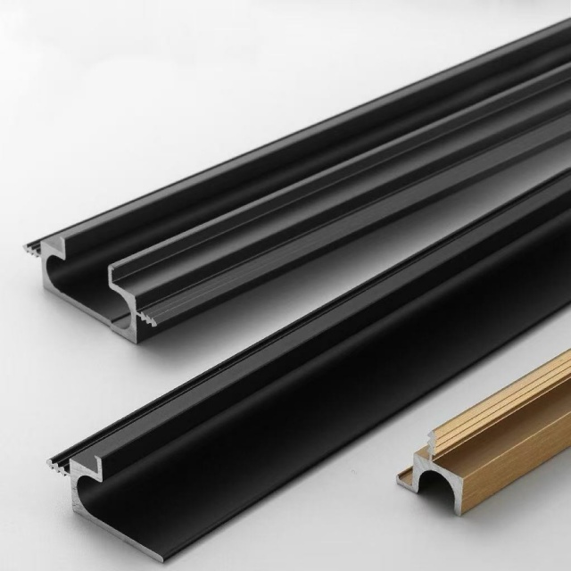 Aluminum Parent-Child Pull Handles: Concealed Flush-Mount Double Handles – Thickened Full-Aluminum Cabinet & Wardrobe Handles