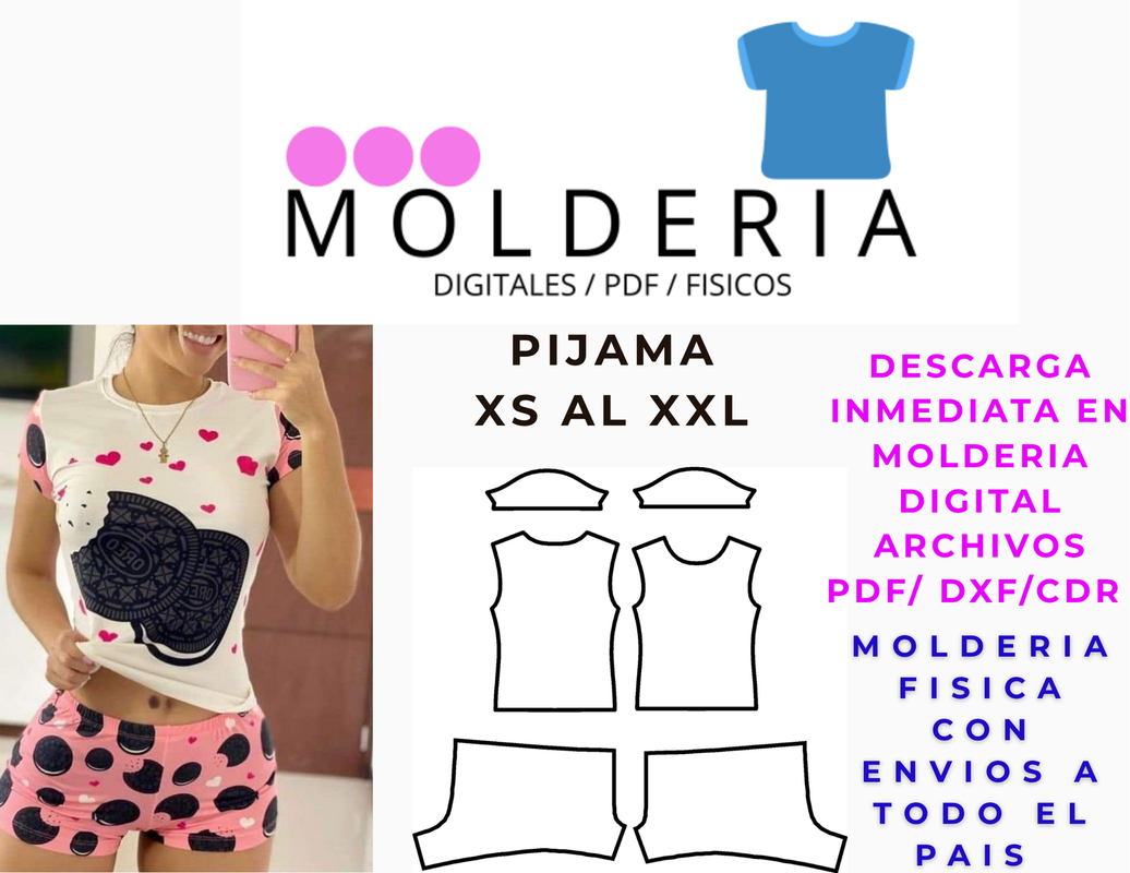 PIJAMA REMERA VERANO