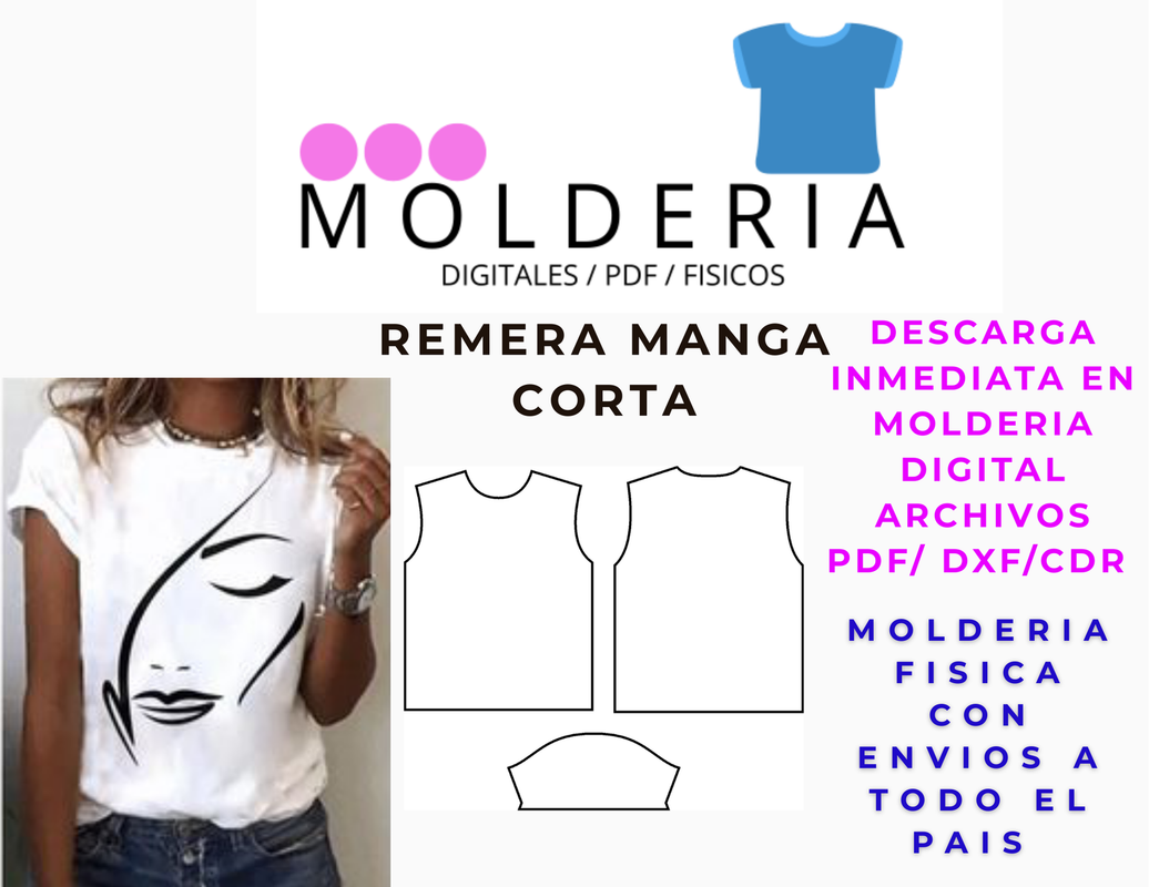 REMERA BASICA MANGA CORTA