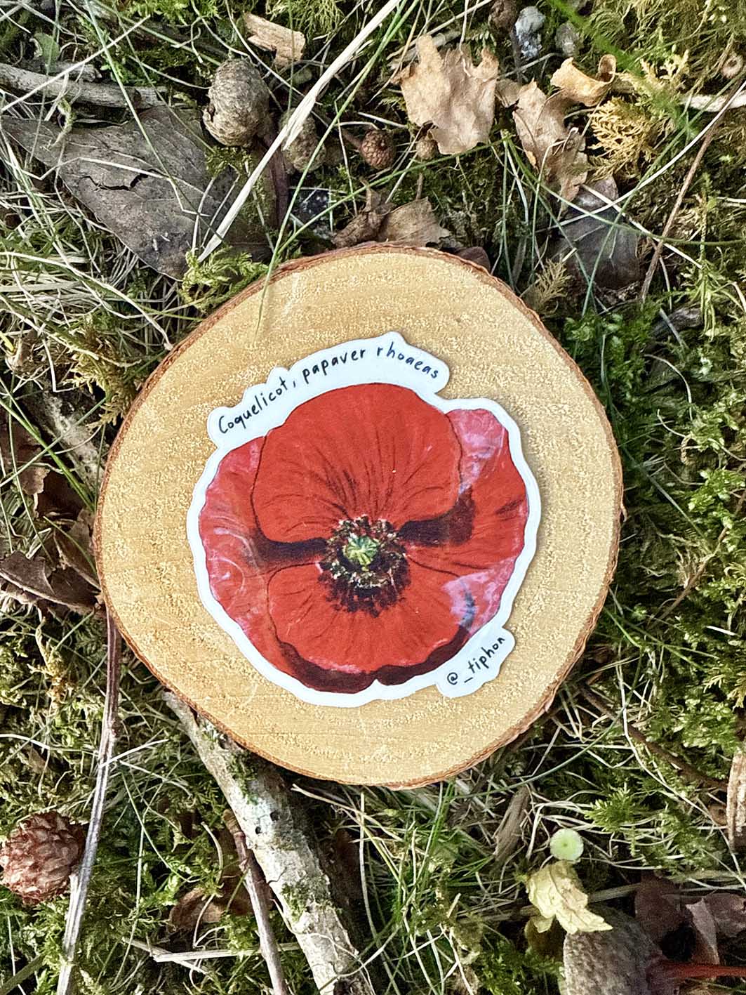Sticker "Coquelicot"