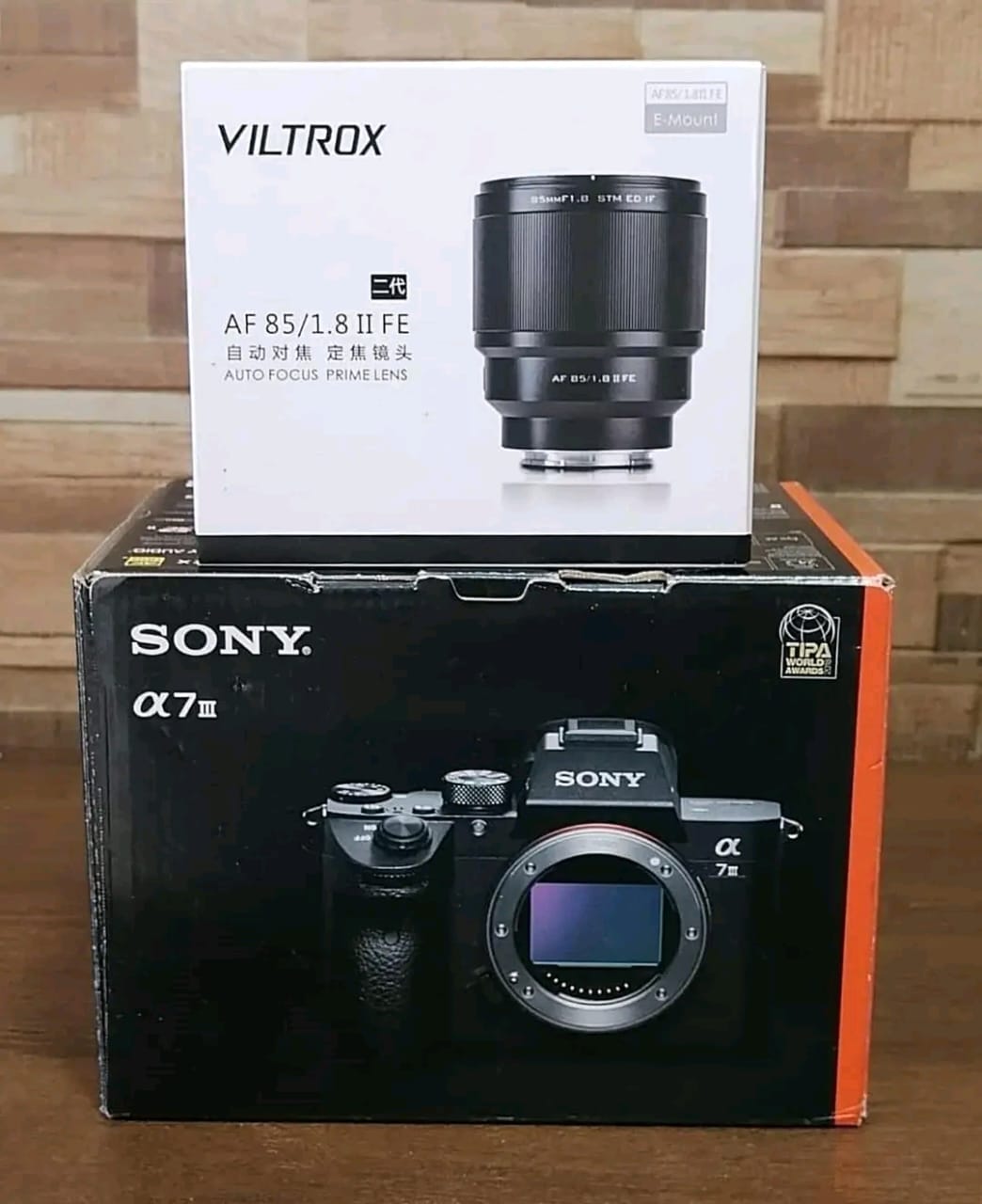 Sony Alpha a7 III Camera with Viltrox 85mm Lens
