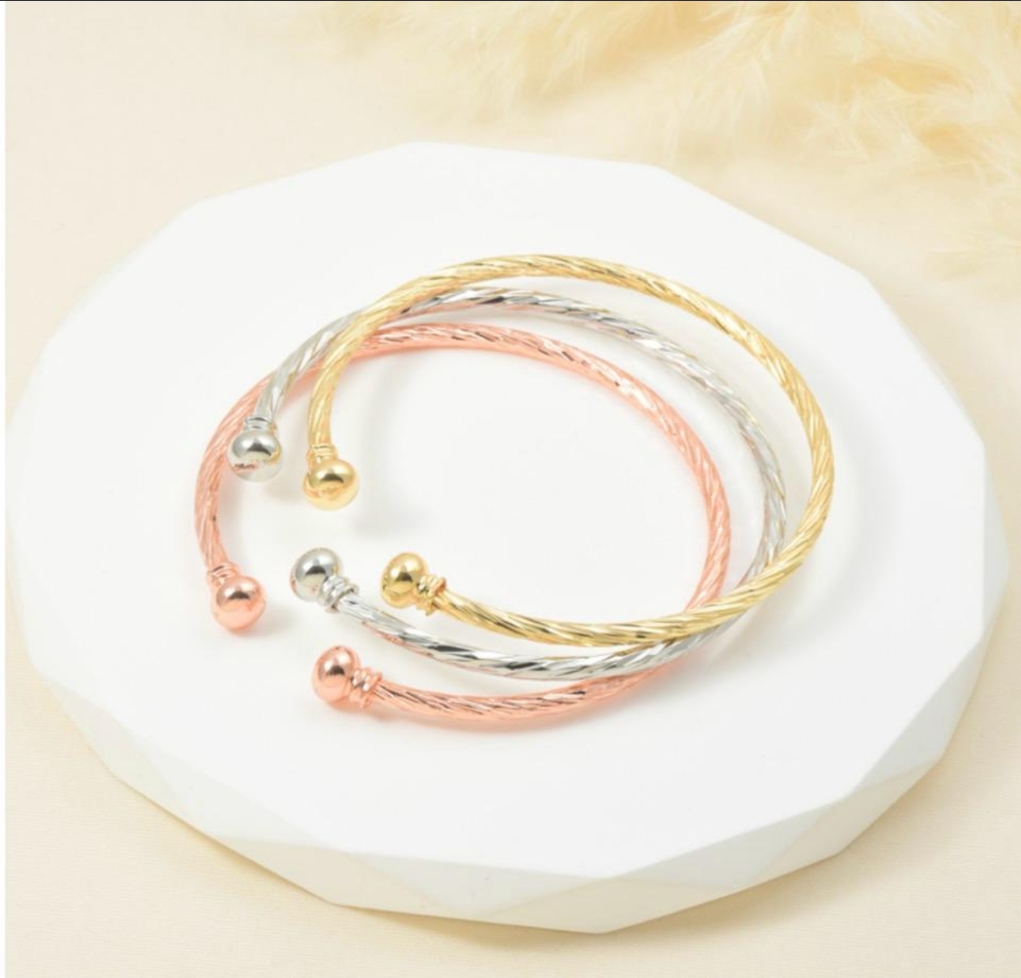 Pulsera Trenzada Metálica