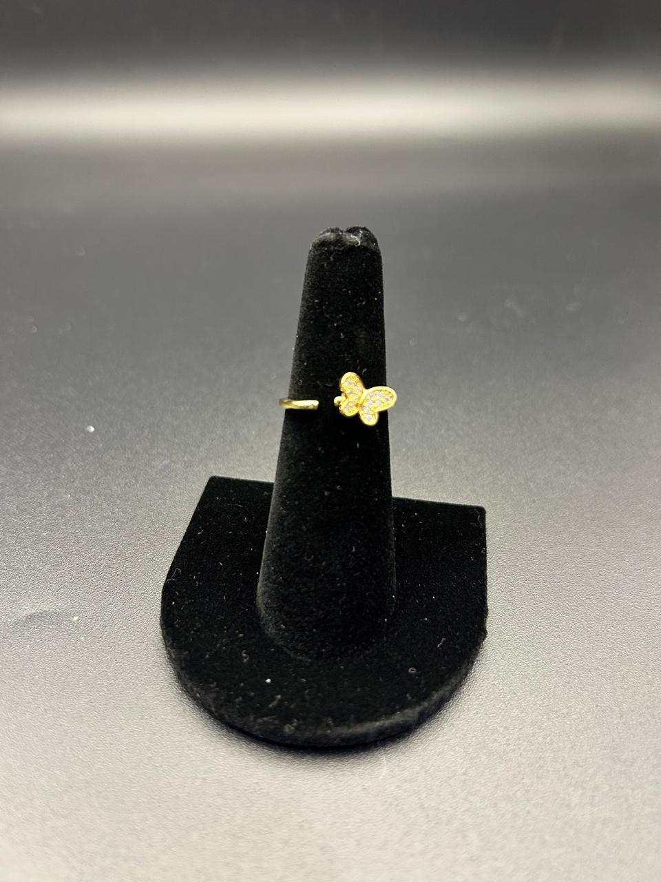 Anillo Mariposa Dorado