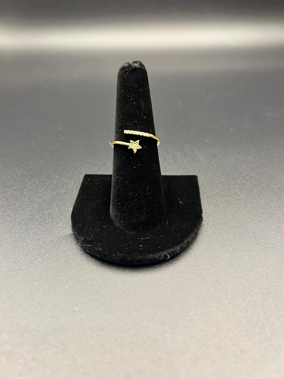 Anillo Estrella Dorada