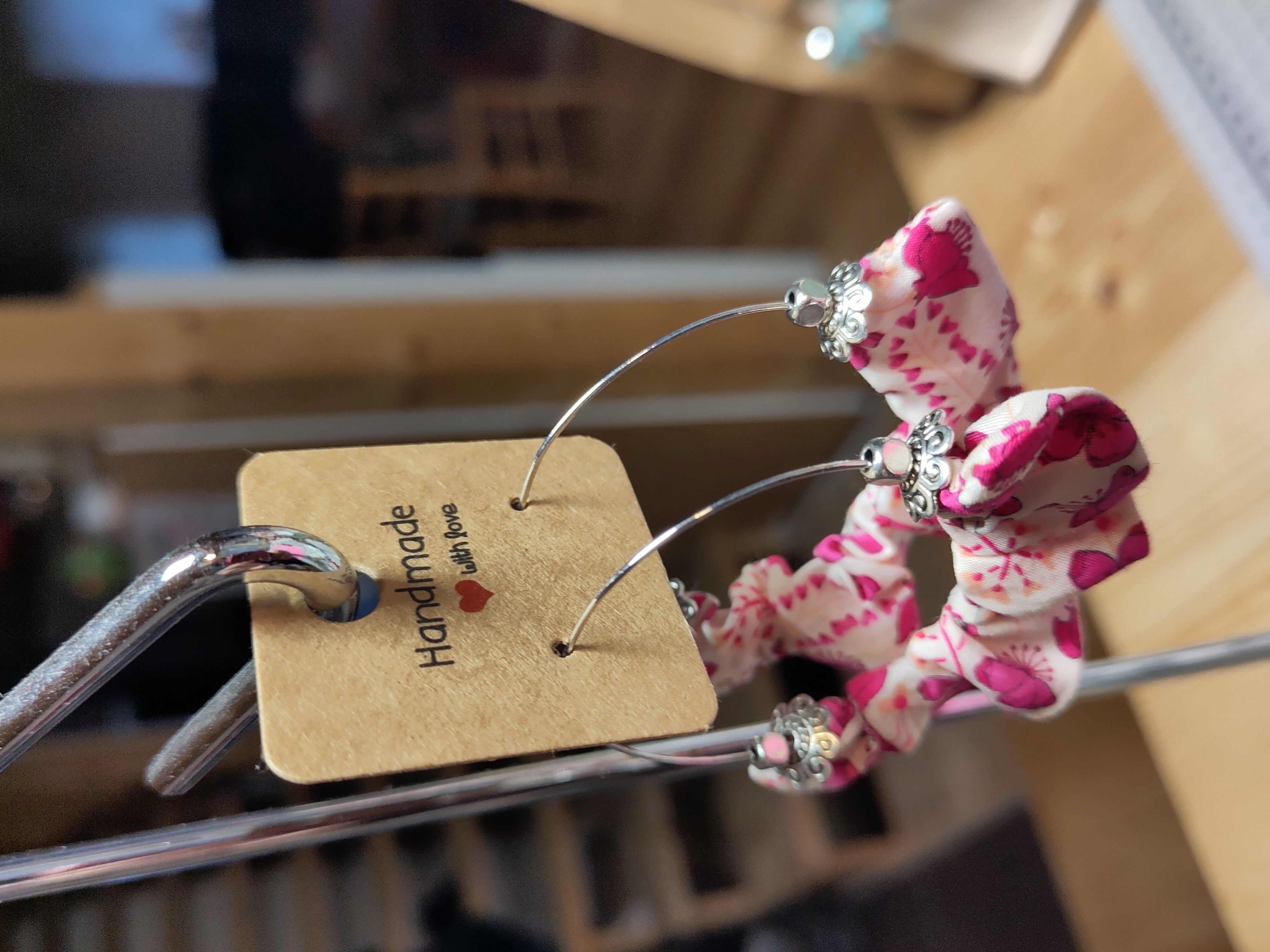 Boucles d'oreilles frou-frou