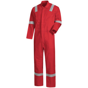 Macacão de segurança vermelho