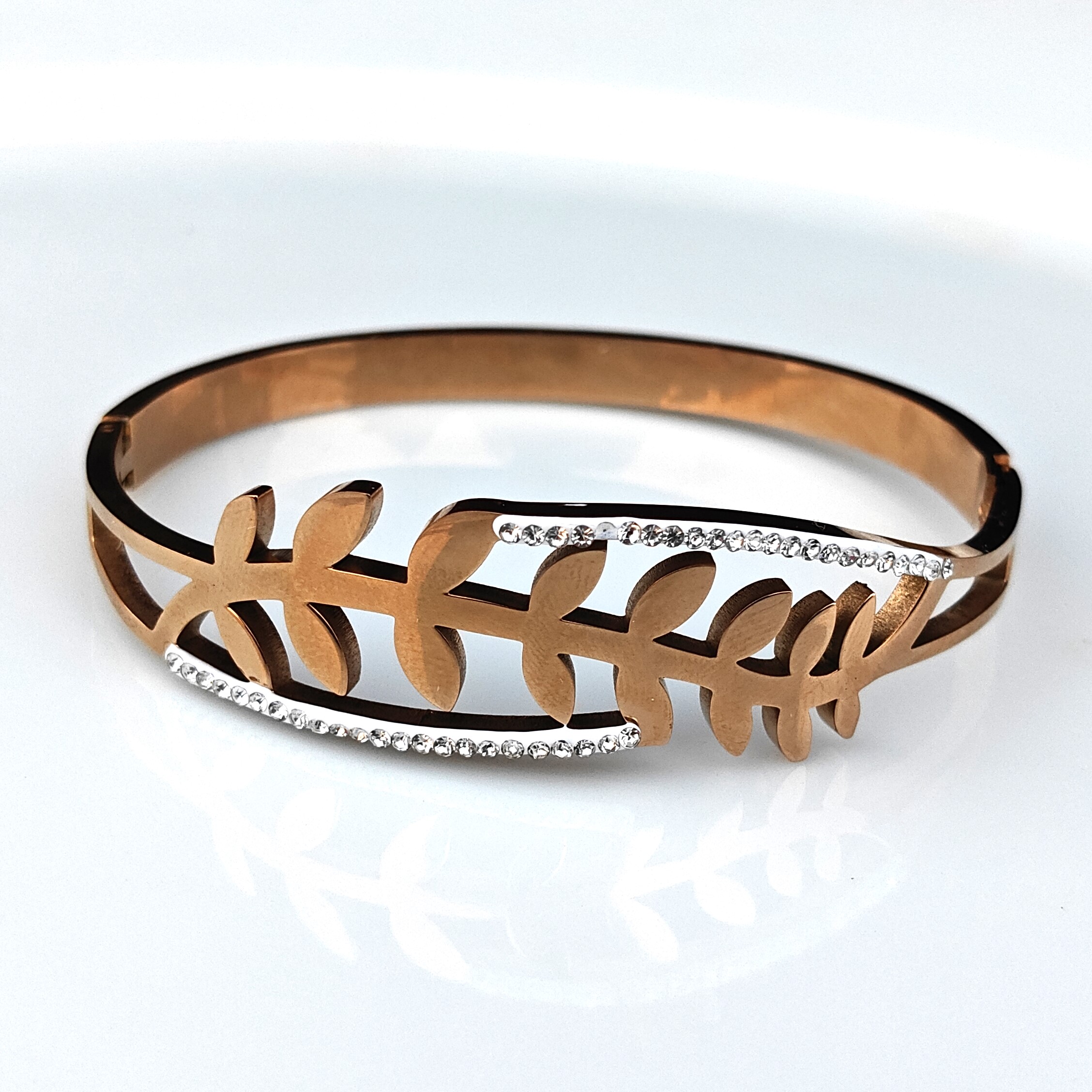 Golden Flora Kada Bracelet