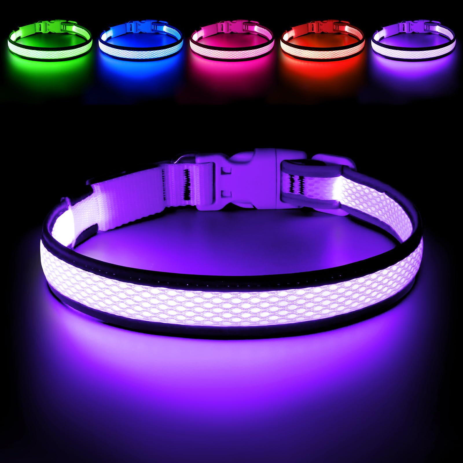 LED Glow Dog Collar