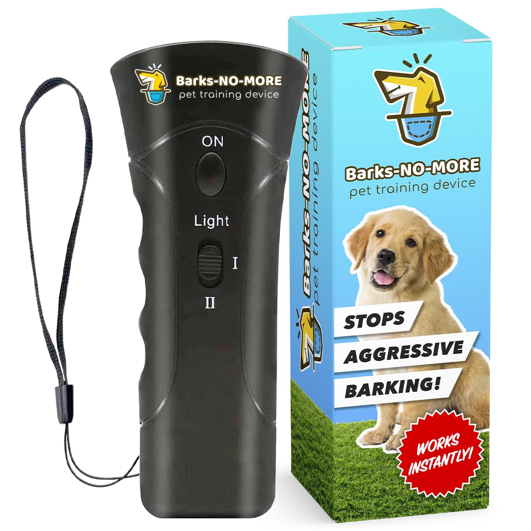 Barks-No-More Pet Training Device