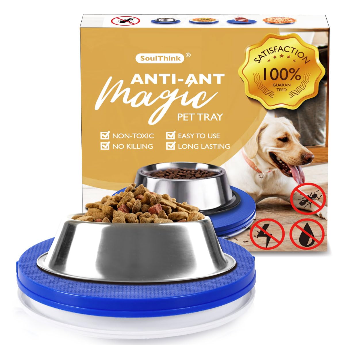 Anti-Ant Magic Pet Tray