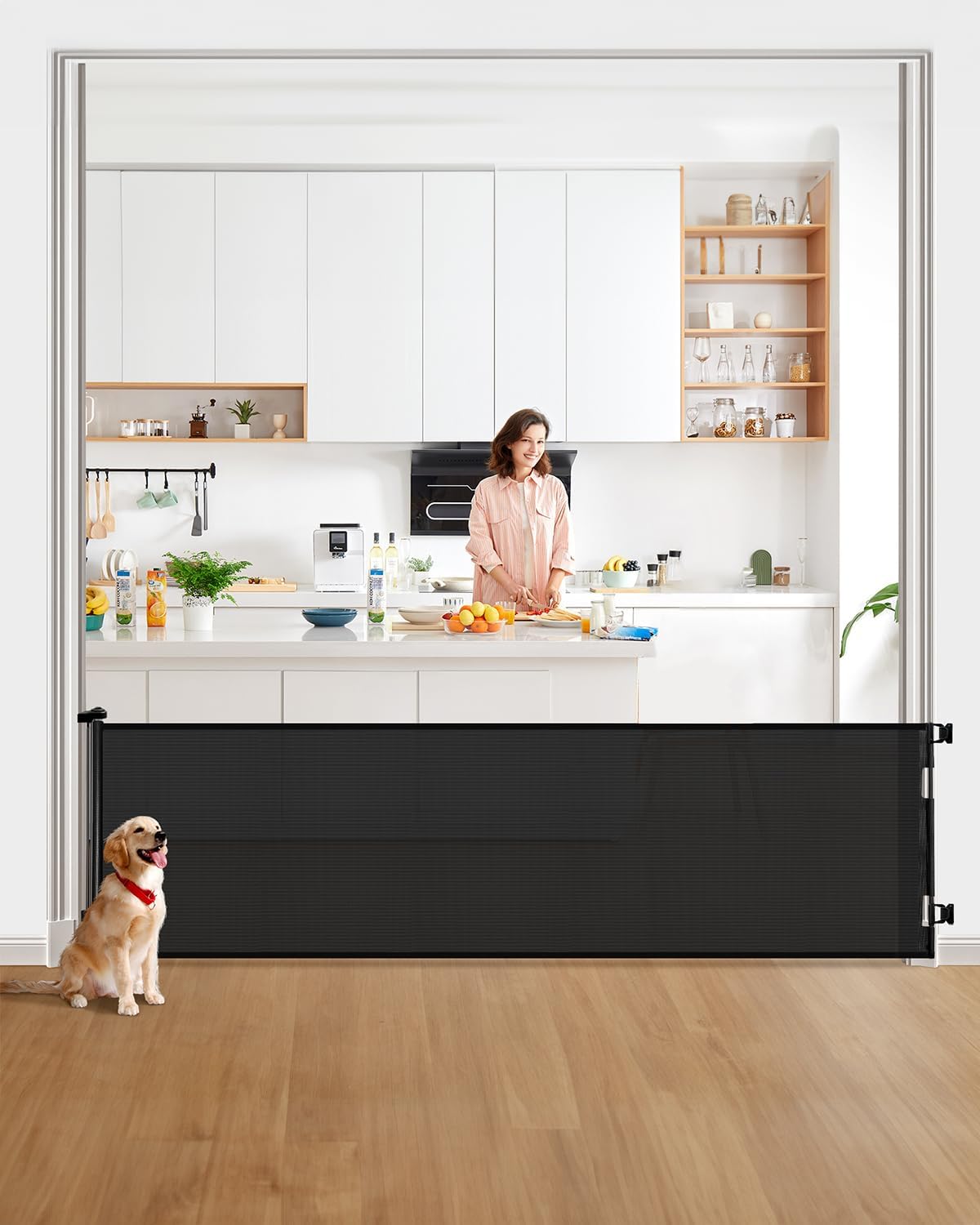 Retractable Pet Safety Gate
