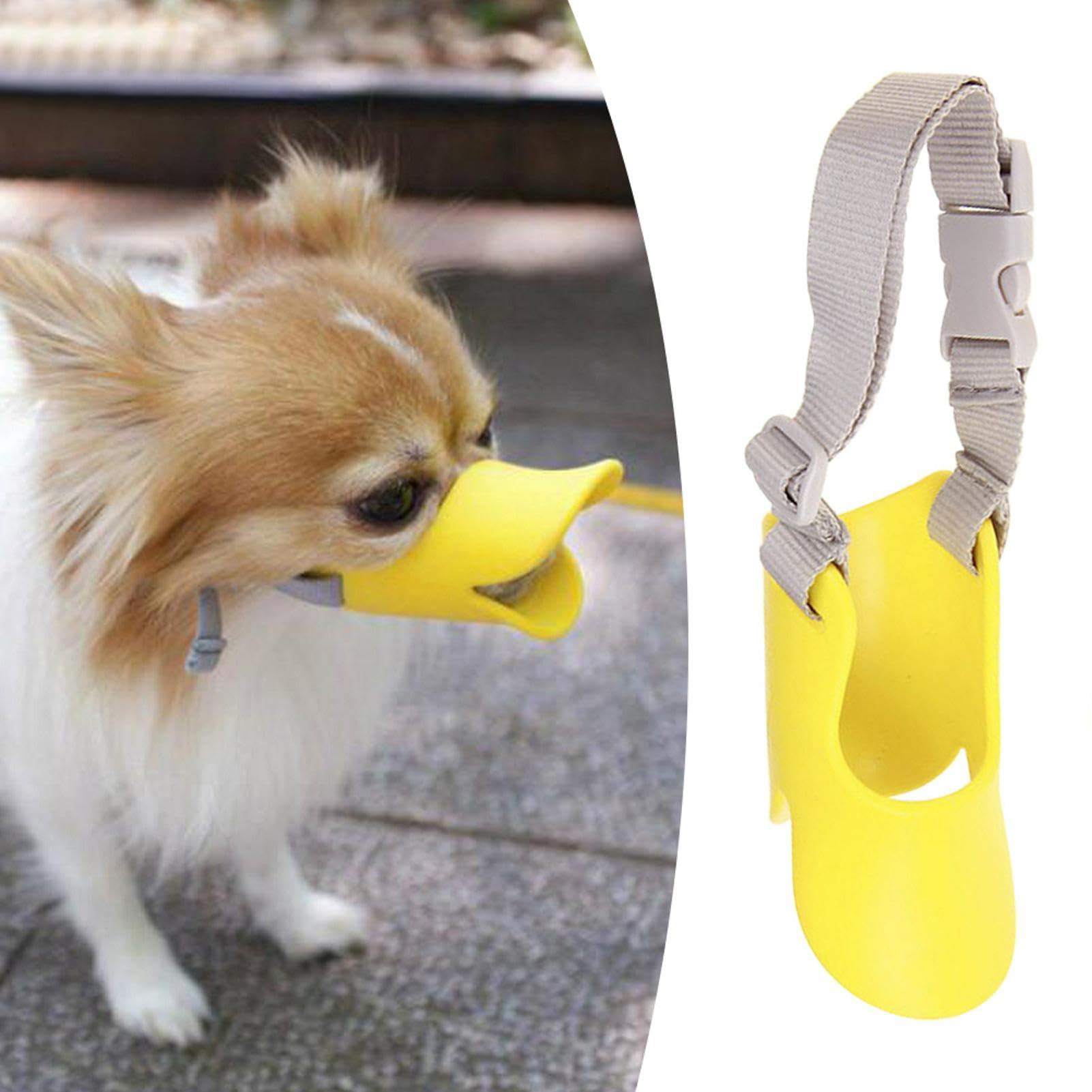 Duck-Bill Shaped Dog Muzzle