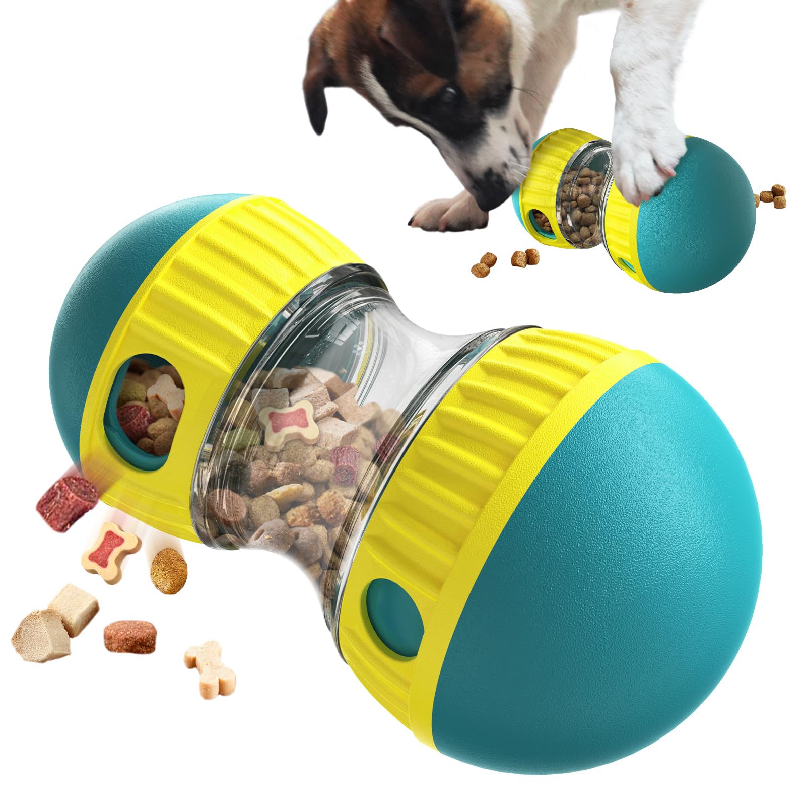 Interactive Dog Treat Dispenser Toy