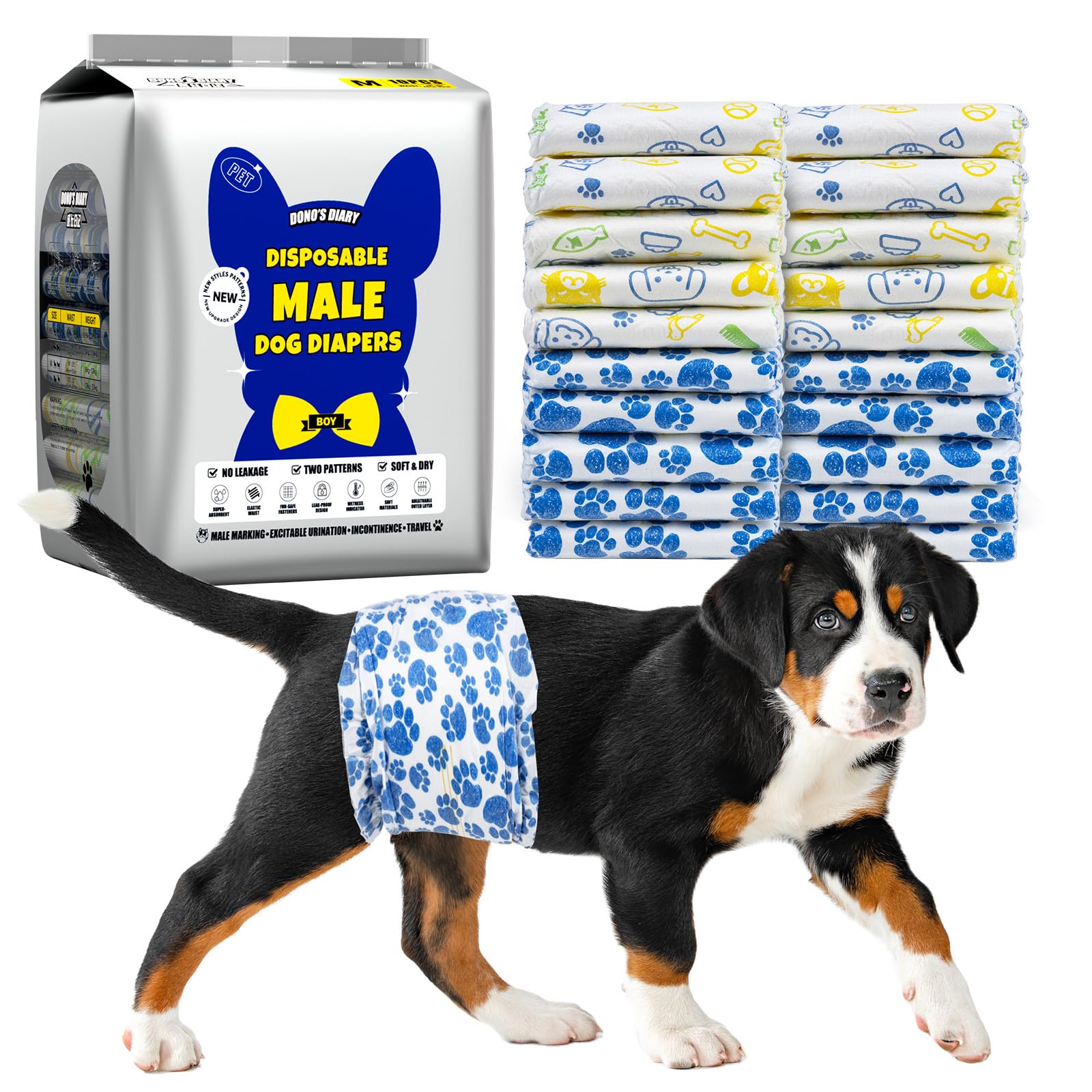 Disposable Male Dog Diapers