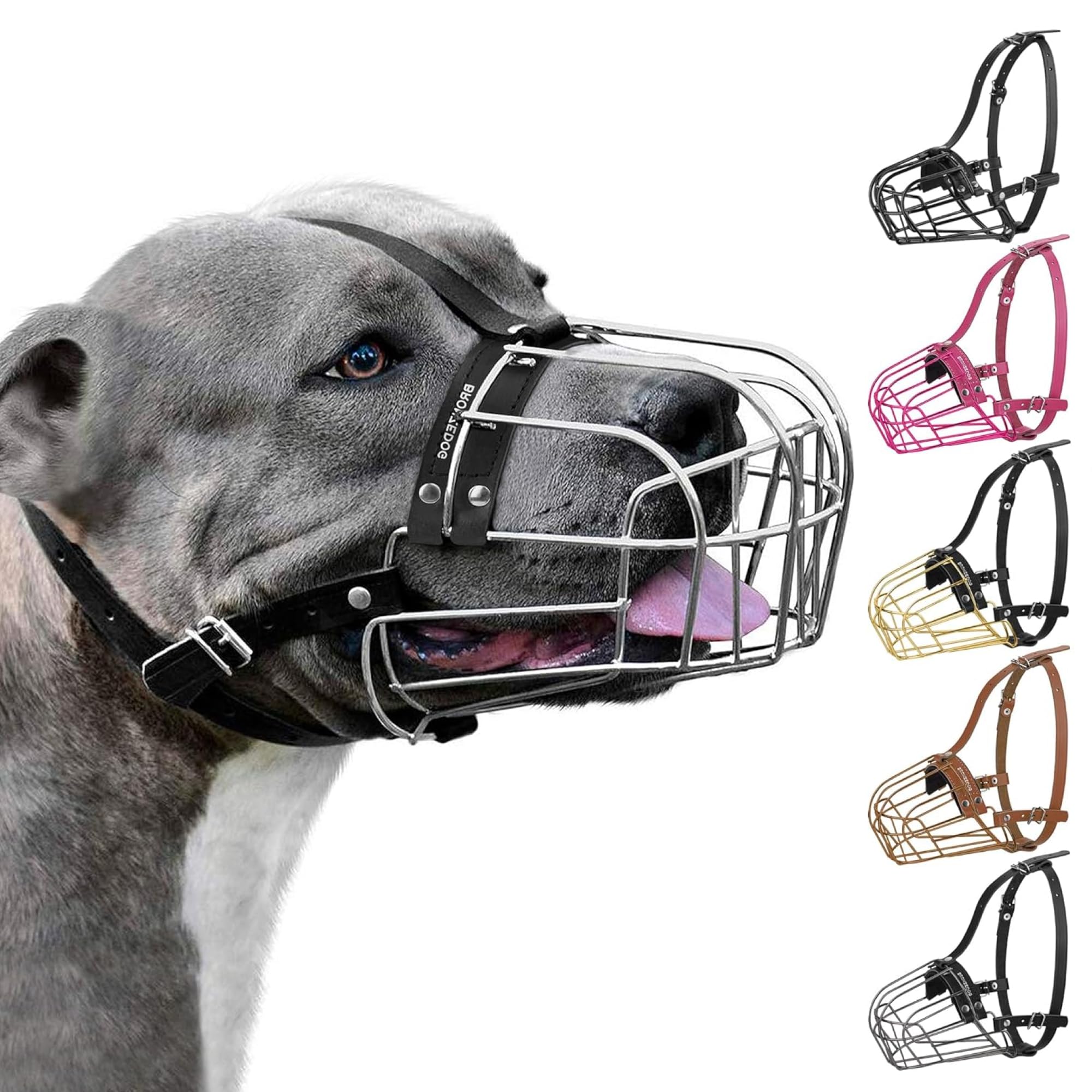 Metal Basket Dog Muzzle