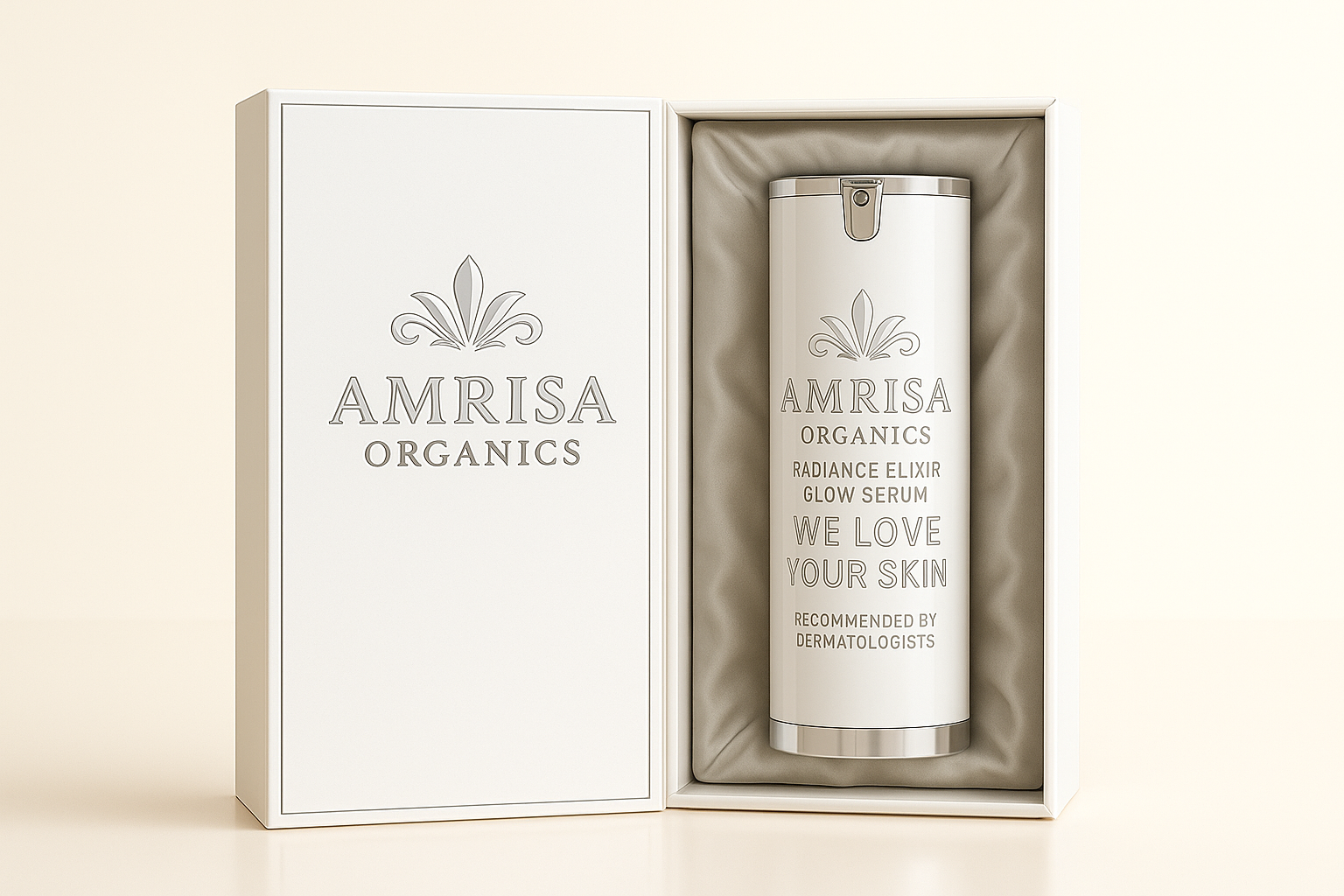 Amrisa Organics Radiance Elixir Glow Serum – Brightening, Hydrating & Anti-Aging Skincare
