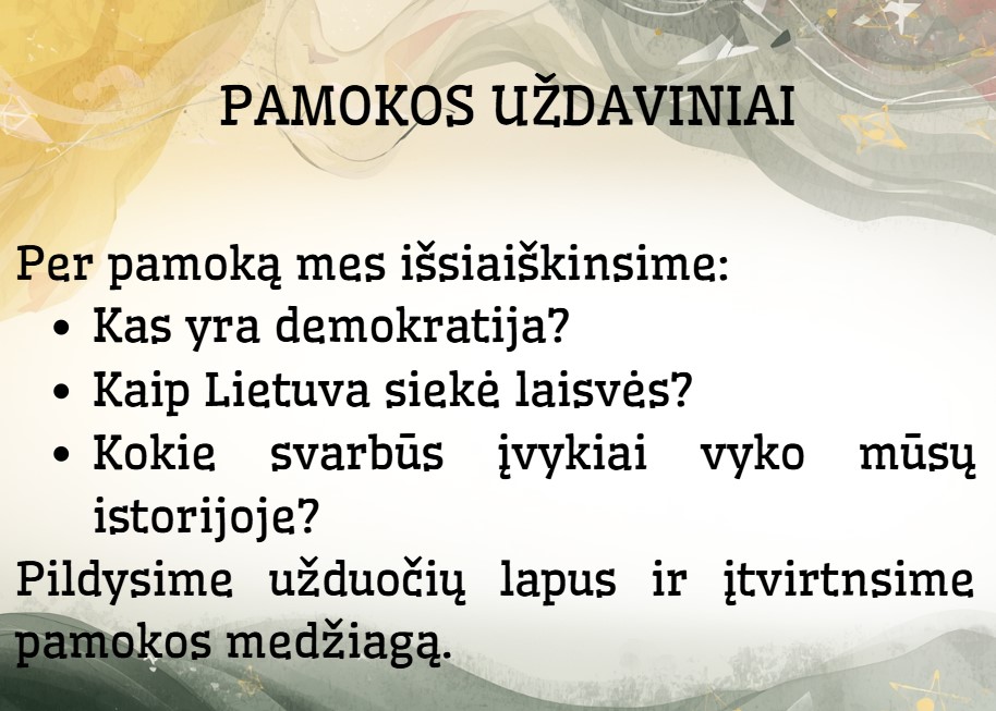 Lietuvos laisvės ir demokratijos kelias
