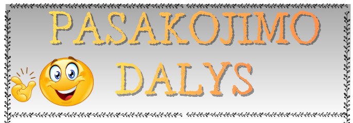 PASAKOJIMO DALYS