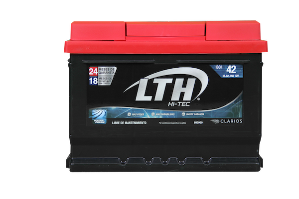 Batería Automotriz LTH HI‑TEC H‑42‑550 (12 V / 550 CCA) | Entrega a domicilio Panamá | BDP
