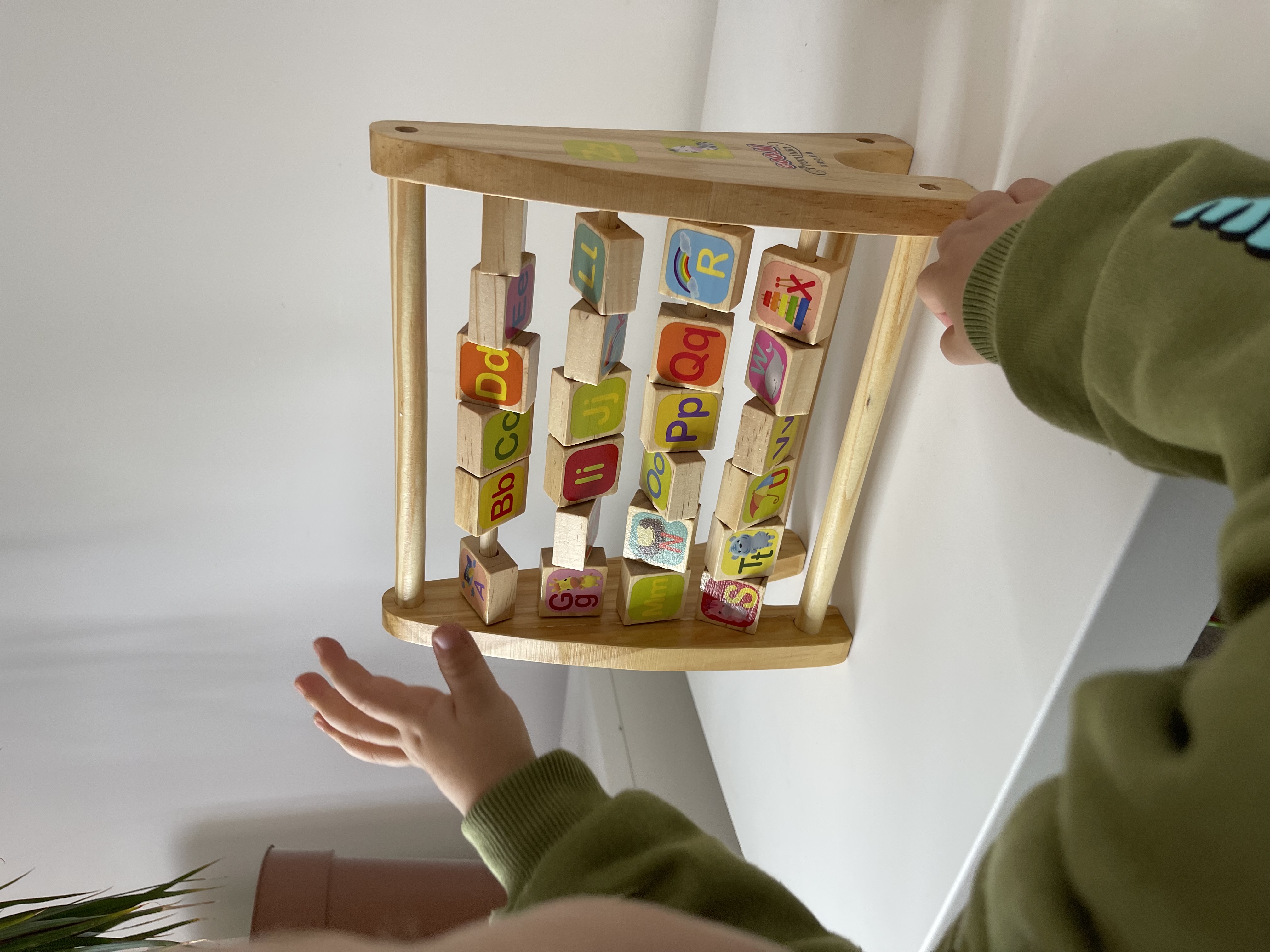 Wooden Alphabet Learning Toy