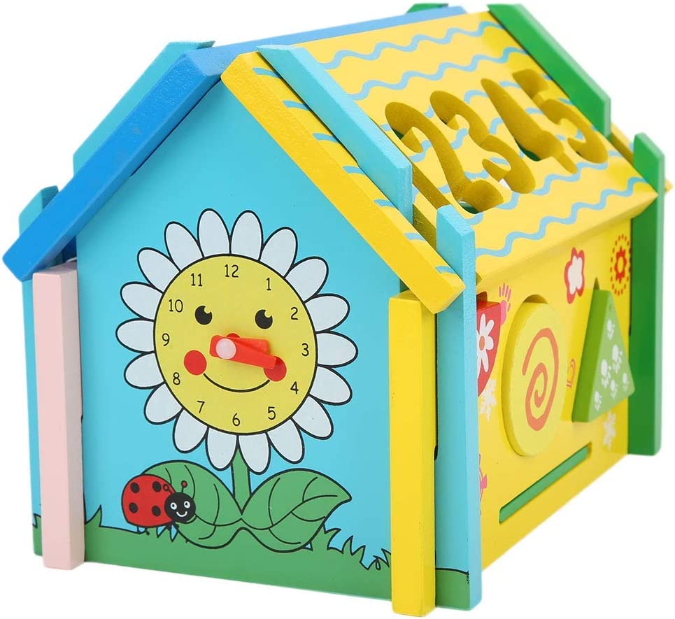 Wooden Educational Activity House