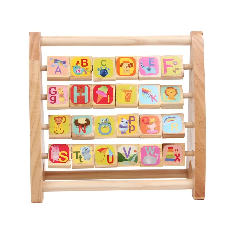 Wooden Alphabet Learning Toy