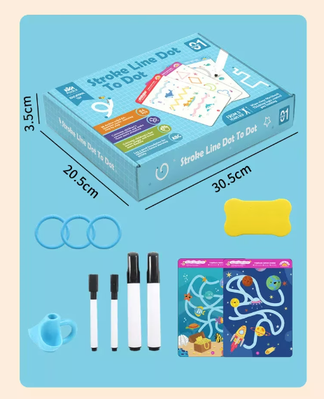 Stroke Line Dot To Dot Educational Kit