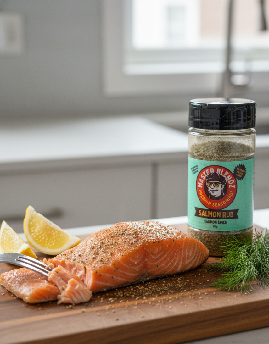 Salmon & Seafood Rub - Spice Blend by Master Blendz