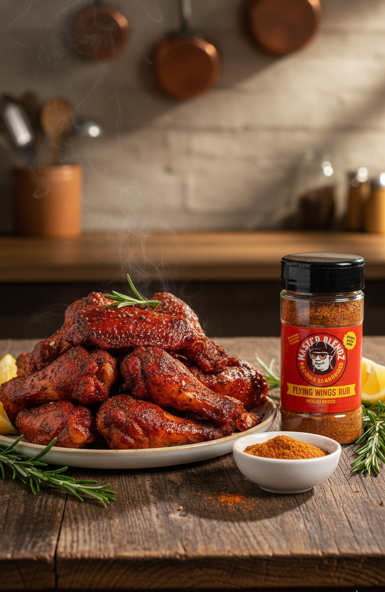 Flying Wings Rub - Spice Blend by Master Blendz