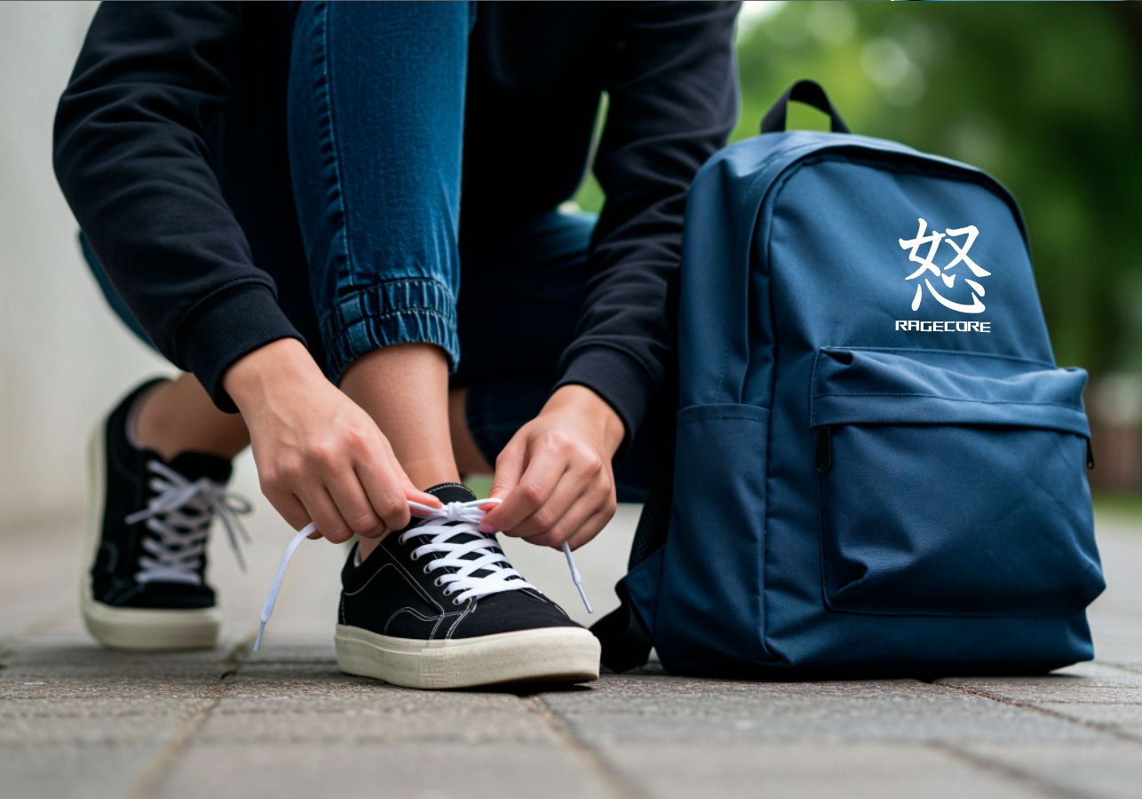 Blue Sports Backpack