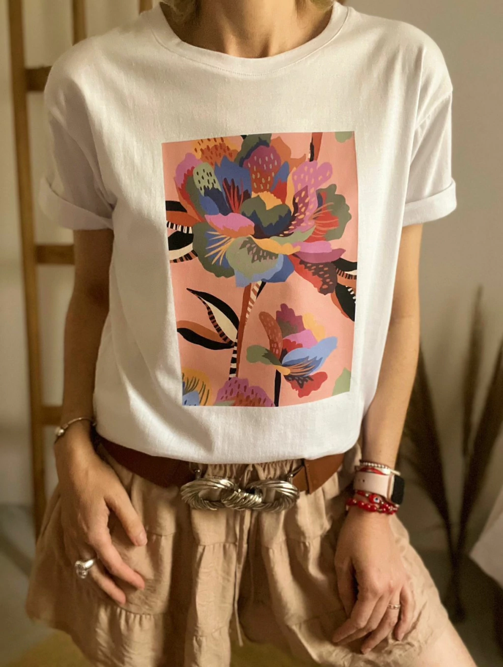 Remera Flower