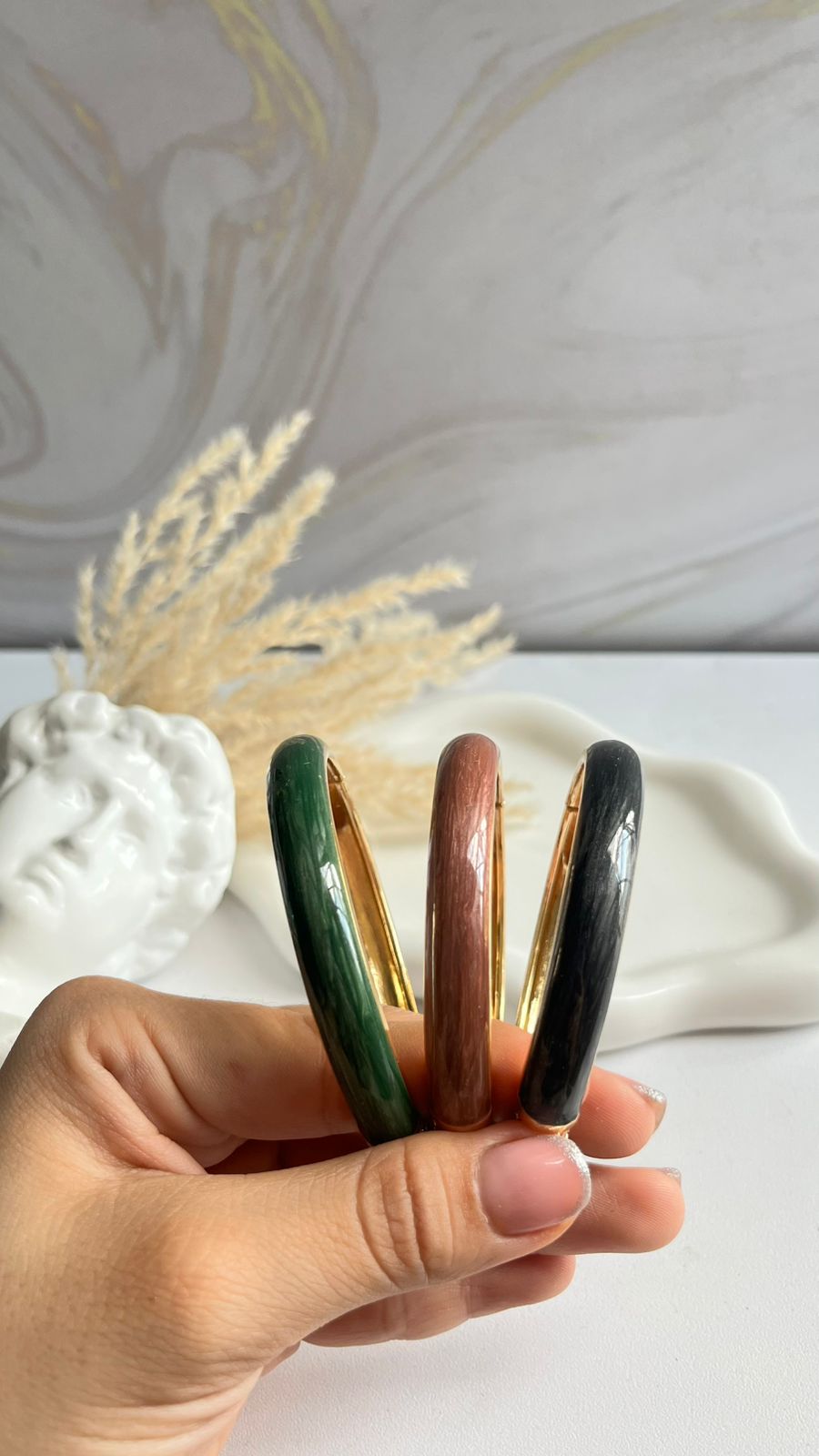 Brazaletes esmaltados